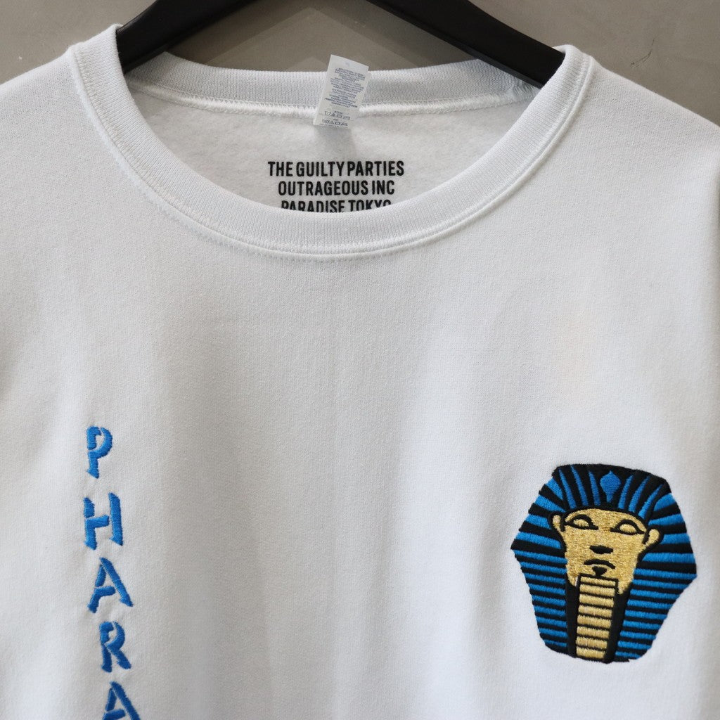 圓領運動衫 - 型號 2- #白色 [24SS-WMC-SS02]