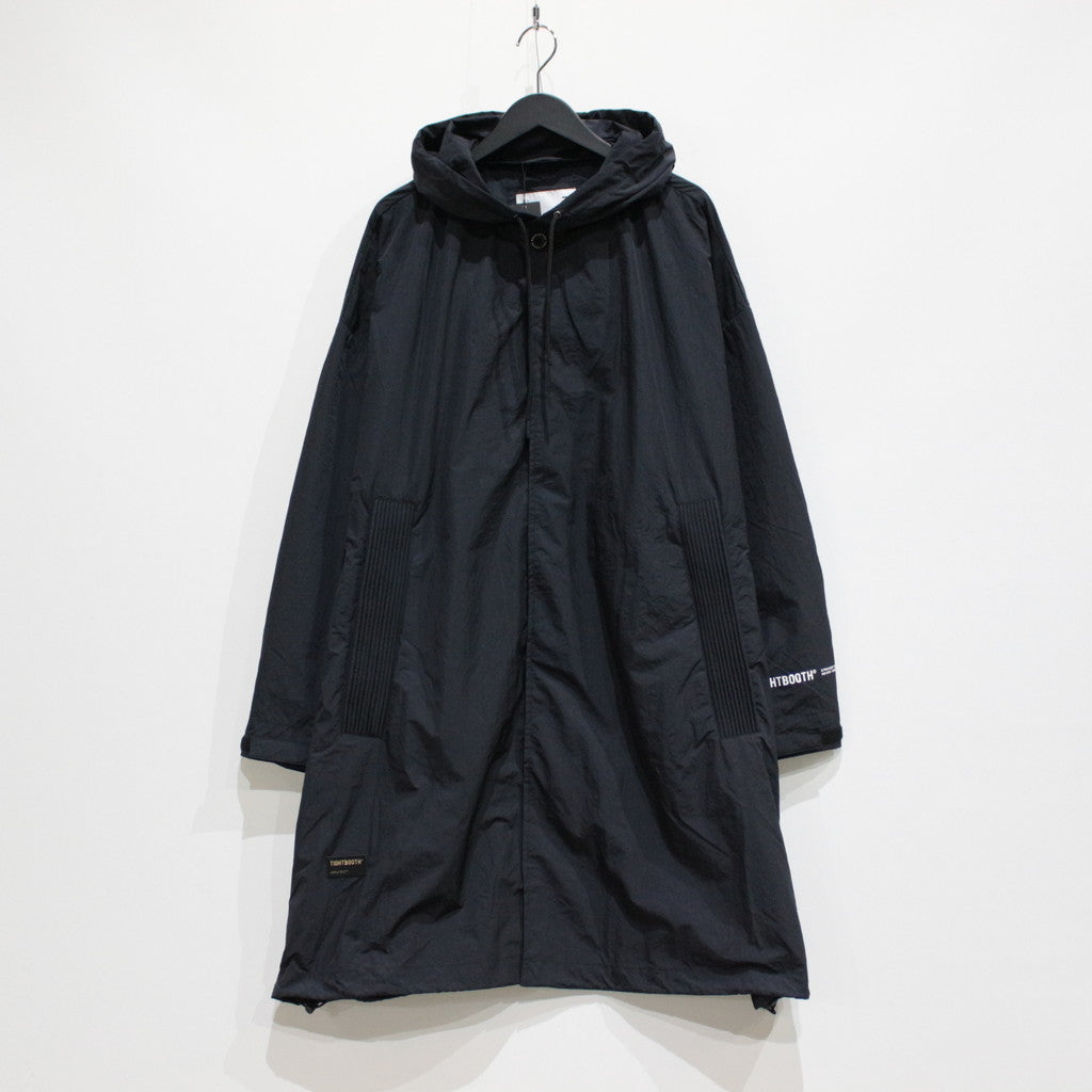 HOODED BIG COAT #BLACK [FW23-JK12]