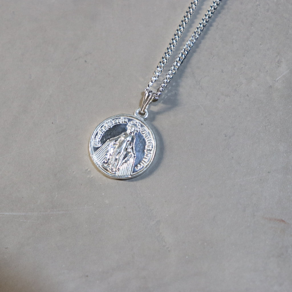 COIN NECKLACE -TYPE 1- #SILVER [WMGP-NL04]