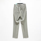 PLEATED TROUSERS -TYPE 2- #GRAYGREEN [23FW-WMP-TR08]