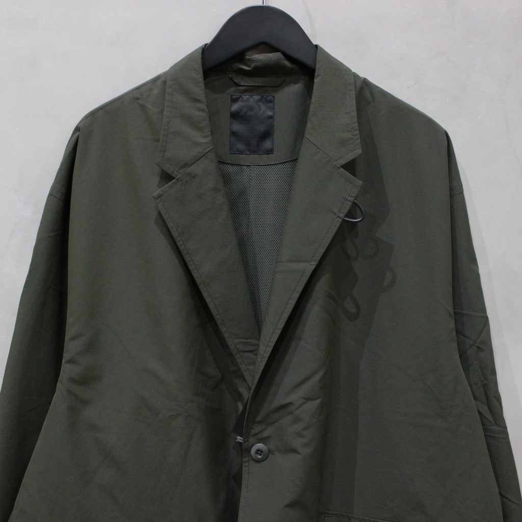 科技寬鬆 2B 斜紋外套 #D-OLIVE [BJ-56024]