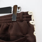 KINGSTON 褲子 #棕色 [P2405301]