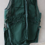 ROPE MESH LONG VEST #GREEN [FSU10241U0001]