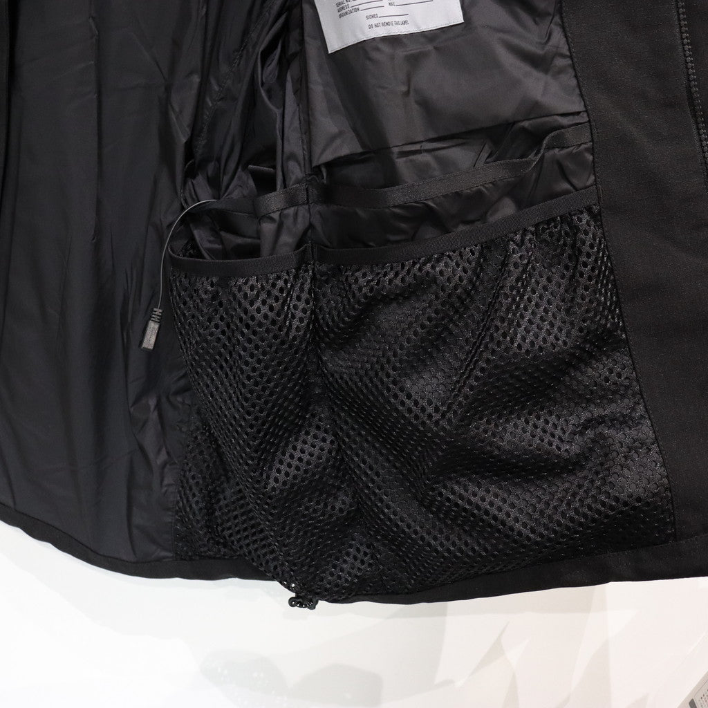 HEATING HOODED BLOUSON #BLACK [MNA-LAN-06]