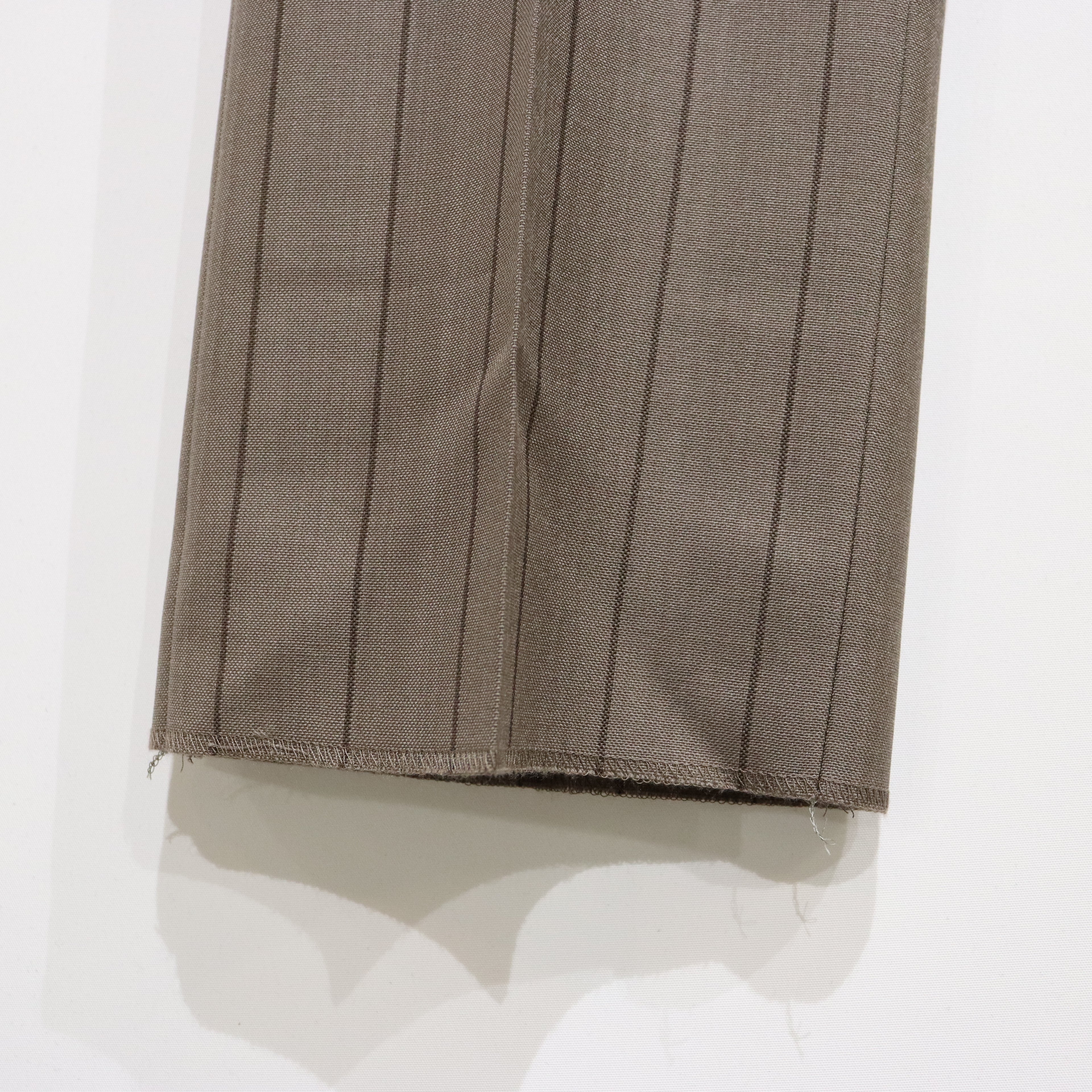 PLEATED TROUSERS -TYPE 2- #GRAY [23FW-WMP-TR23]