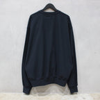 科技彈性平紋針織圓領衫 #黑色 [BE-60024]