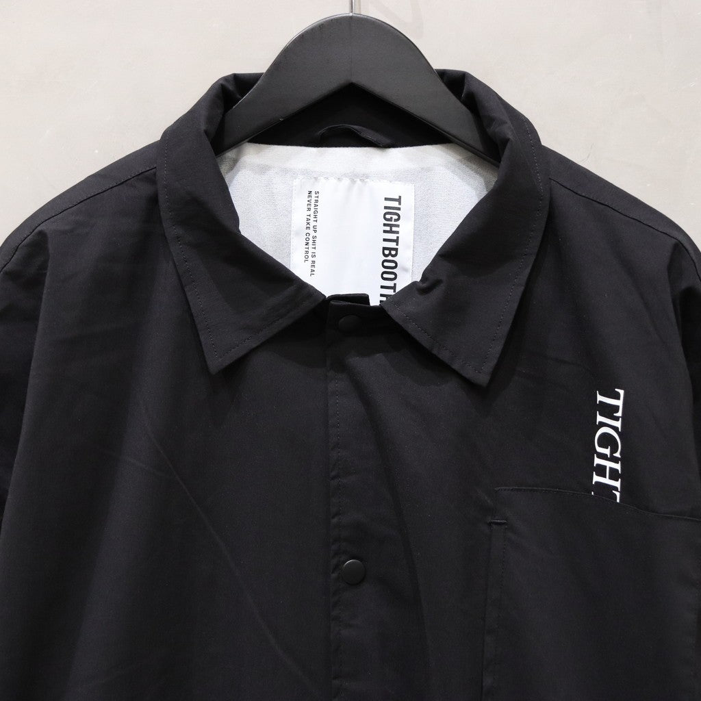 STRAIGHT UP COACH JKT #BLACK [SS24-JK07]