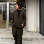 科技寬鬆 2B 斜紋外套 #D-OLIVE [BJ-56024]