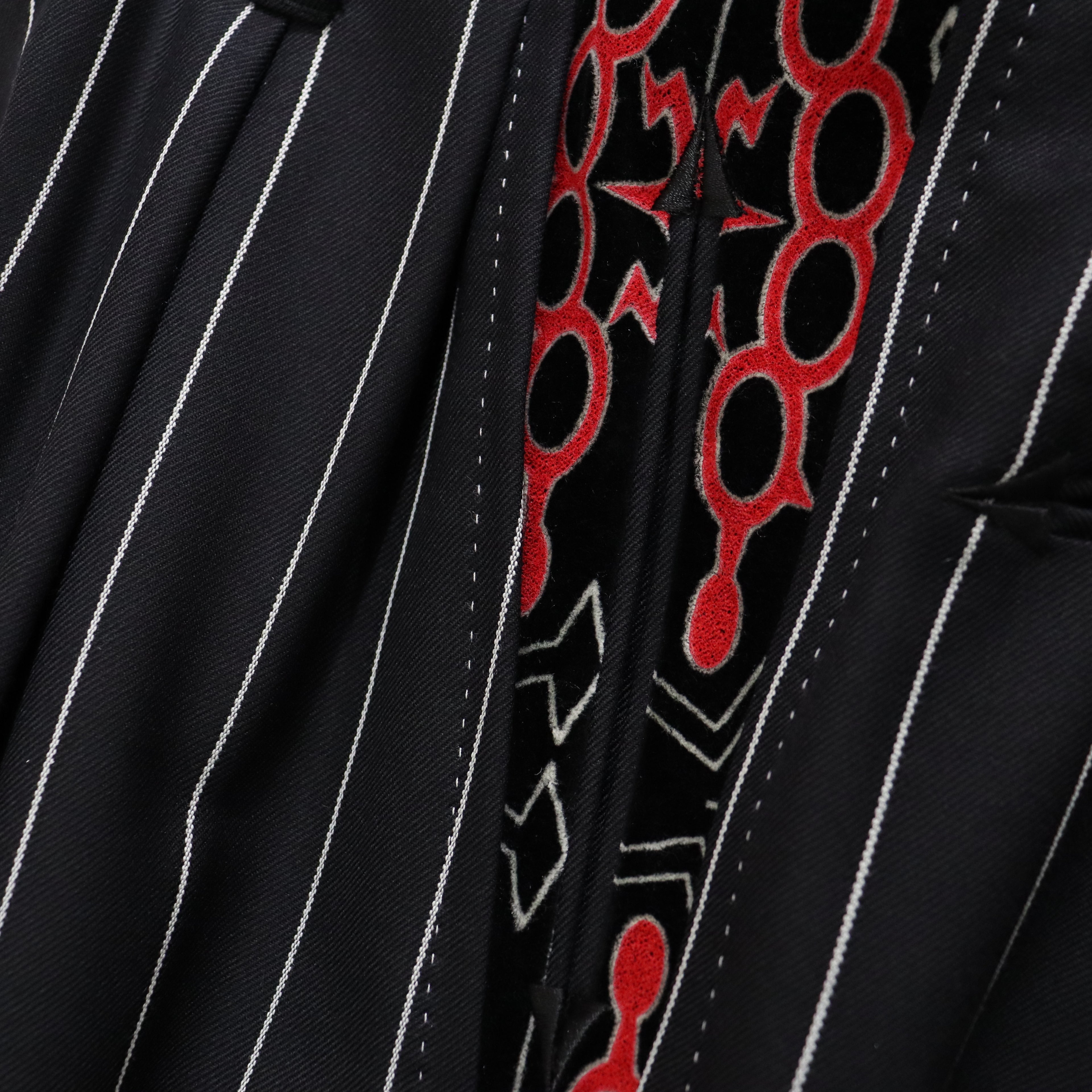 WOLF'S HEAD | ROCKABILLY PANTS -TYPE 3- #BLACK/BLACK [WOLFSHEAD-WM-PT17]