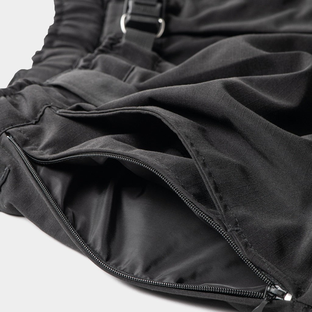 防撕裂氣球工裝褲 #黑色 [SS24-B01]