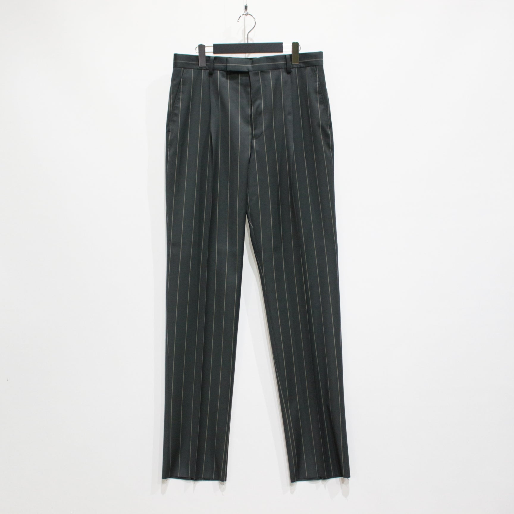 PLEATED TROUSERS -TYPE 2- #D-KHAKI [23FW-WMP-TR26]