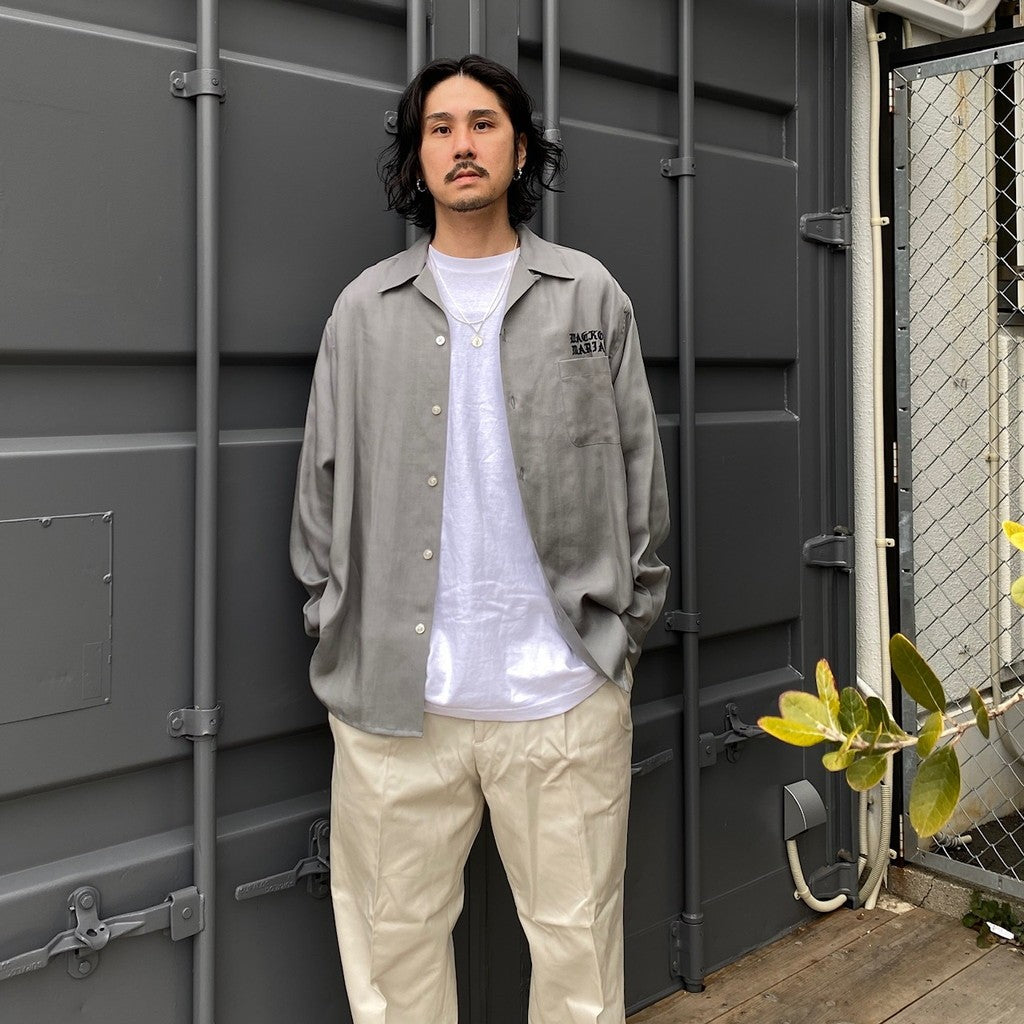 50 吋長袖襯衫 - 型號 2- #灰色 [24SS-WMS-OC07]