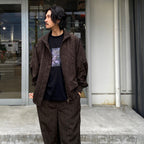 TECH MIL DECK JACKET PAISLEY #BROWN [BJ-32024]