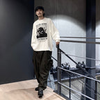 TBKB | HAND SIGN VELOURS #WHITE [FW23-TBKB10]