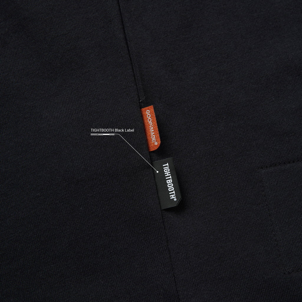 TBPR | 「GMT-01T」 Super Wide Logo Tee #BLACK [GOOPI-23AW-DEC-TBPR-01]