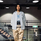 50 尺長襯衫 -TYPE 2- #藍色 [24SSE-WMS-OC03]