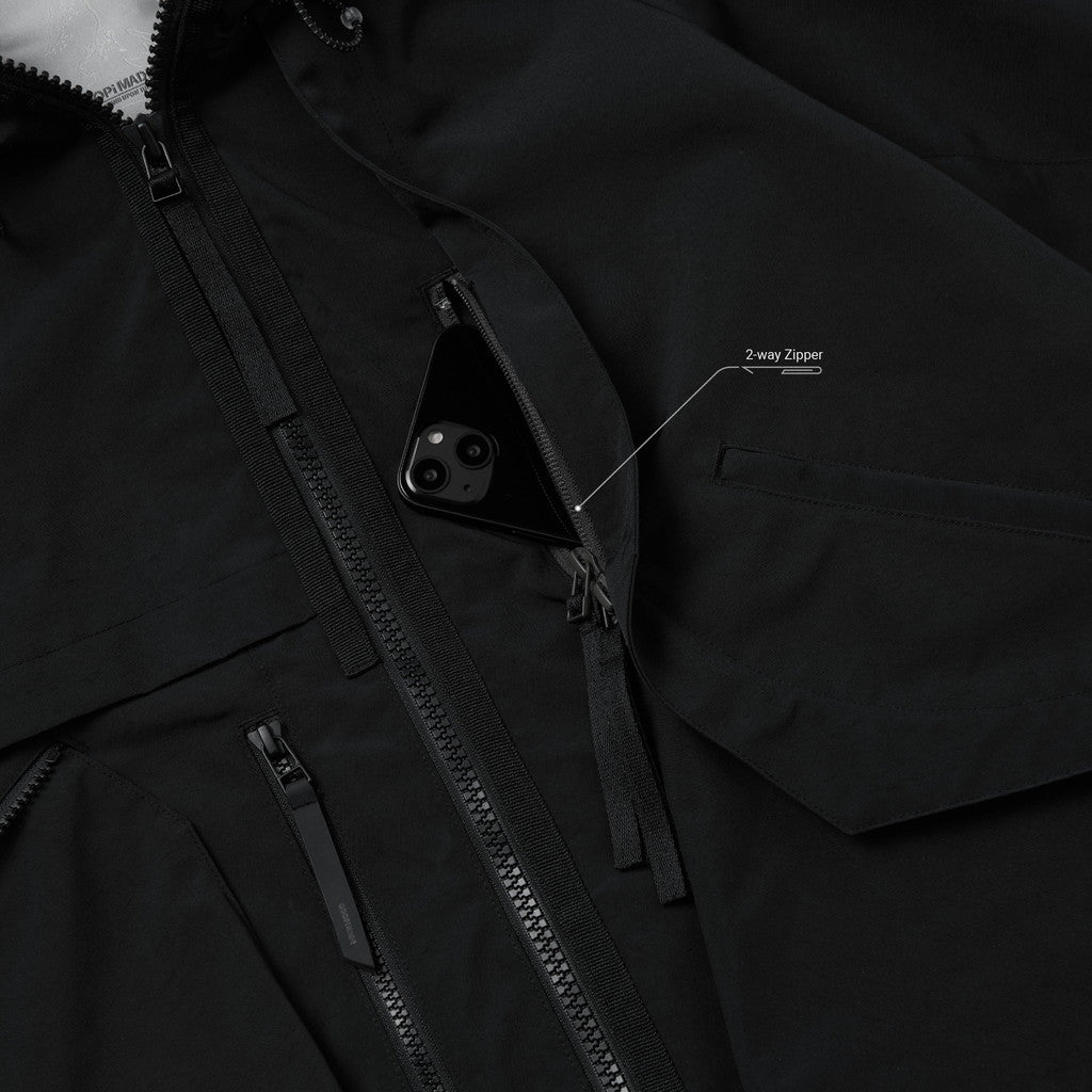 「G7-1K」 Fermion-G Mountain Parka #JET BLACK [GOOPI-23AW-NOV-01]