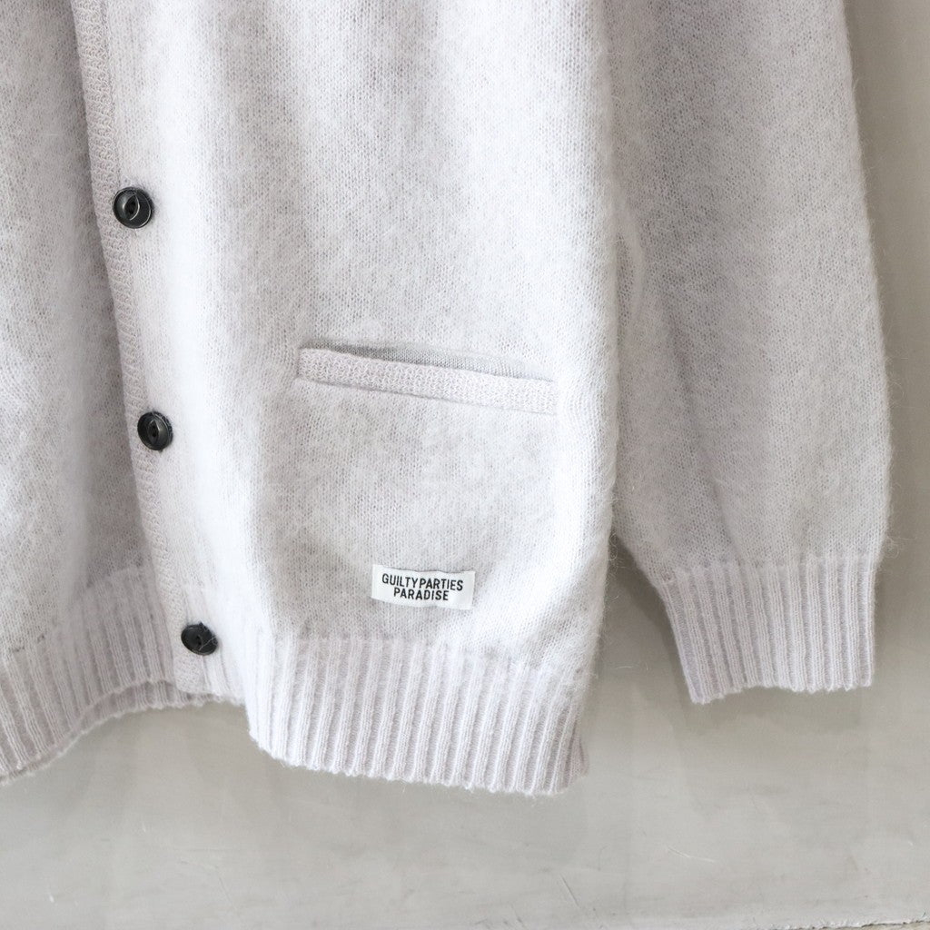 MOHAIR CARDIGAN -TYPE 1- #GRAY [24SS-WMK-KN05]