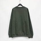 HEAVY WEIGHT CREW NECK SWEAT SHIRT -TYPE 3- #GREEN [23FW-WMC-SS06]