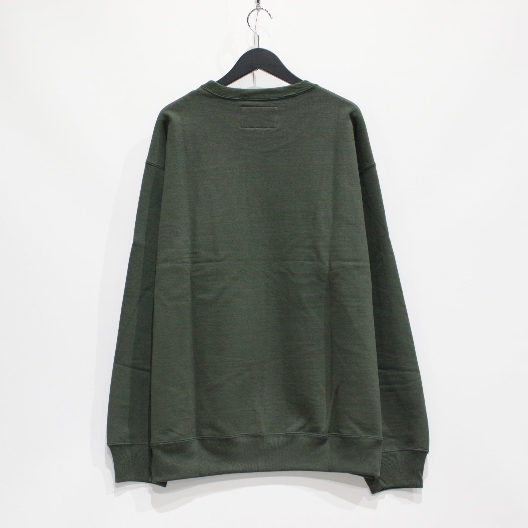 HEAVY WEIGHT CREW NECK SWEAT SHIRT -TYPE 3- #GREEN [23FW-WMC-SS06]
