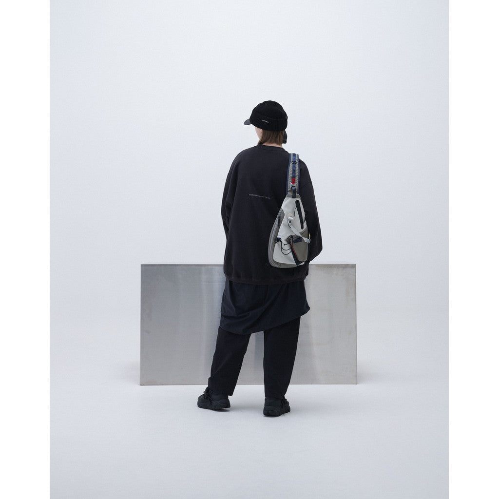 “RE-C01”Ryoiki Exp. 超大圓領毛衣 #BLACK [GOOPI-23AW-DEC-03]