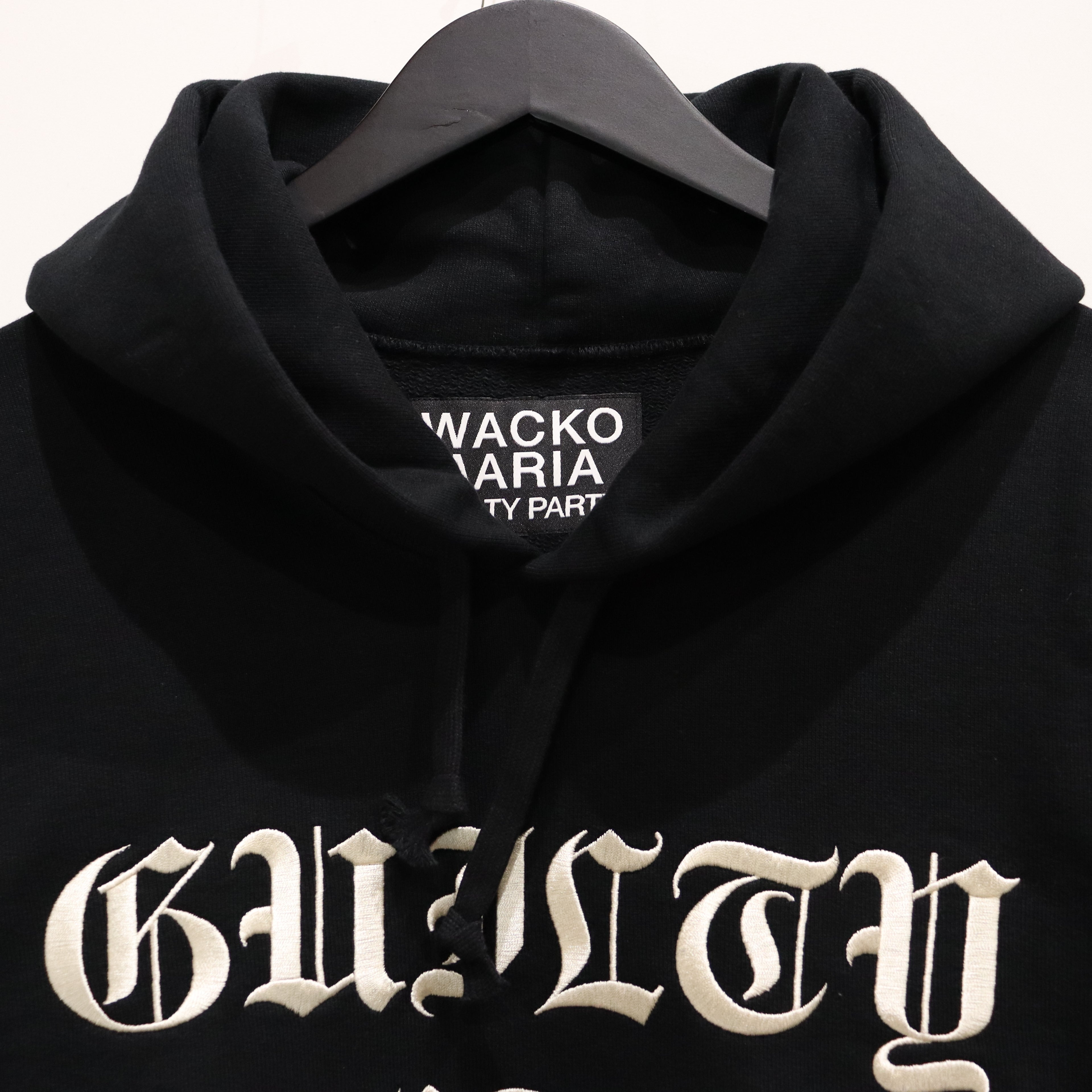 HEAVY WEIGHT PULLOVER HOODED SWEAT SHIRT -TYPE 3- #BLACK [23FW-WMC-SS04]