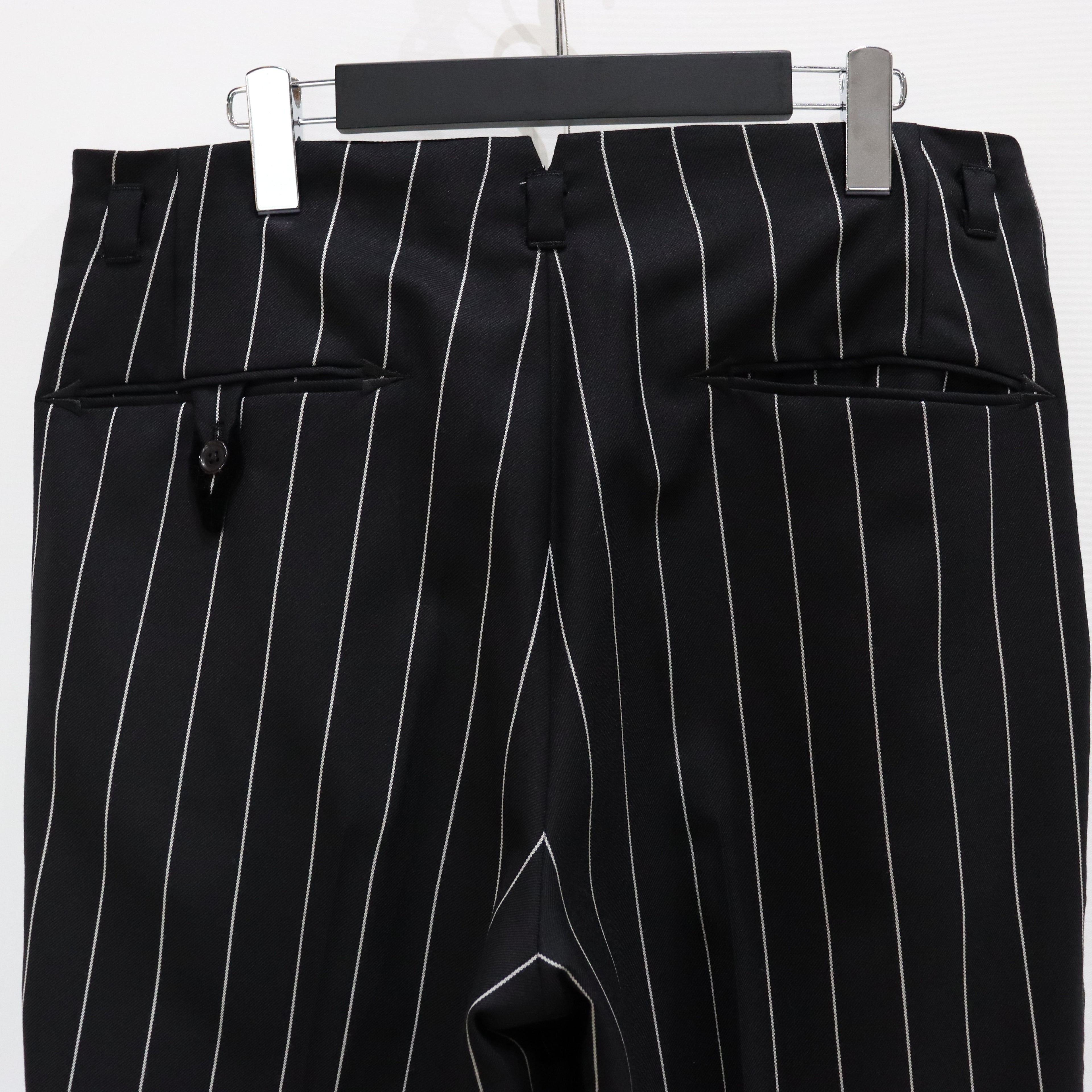 WOLF'S HEAD | ROCKABILLY PANTS -TYPE 3- #BLACK/BLACK [WOLFSHEAD-WM-PT17]