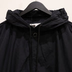 HOODED BIG COAT #BLACK [FW23-JK12]