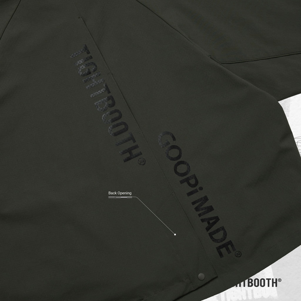 TBPR | “GMT-03J” 3D 切割屏蔽外套 #BREWSTER 綠色 [GOOPI-23AW-DEC-TBPR-03]