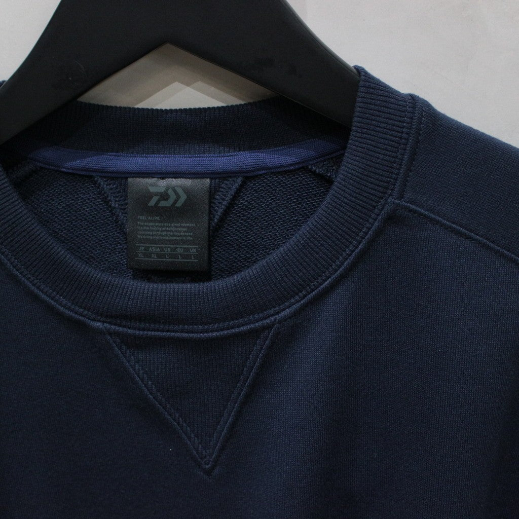 高科技衛衣圓領自由袖 #NAVY [BE-50024]