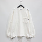 假日圓領衛衣 #白色 [23FW-SW05]