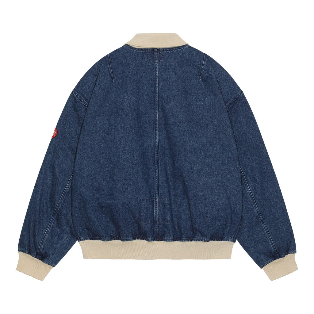 WASHED DENIM ZIP JACKET #INDIGO [CES24JK21]