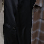 OMBRE CHECK 50'S JACKET -C- -TYPE 1- #BROWN [24SS-WMO-BL18]