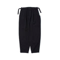 LIGHTWEIGHT BALLOON CROPPED PANTS #BLACK [FST03241U0001]