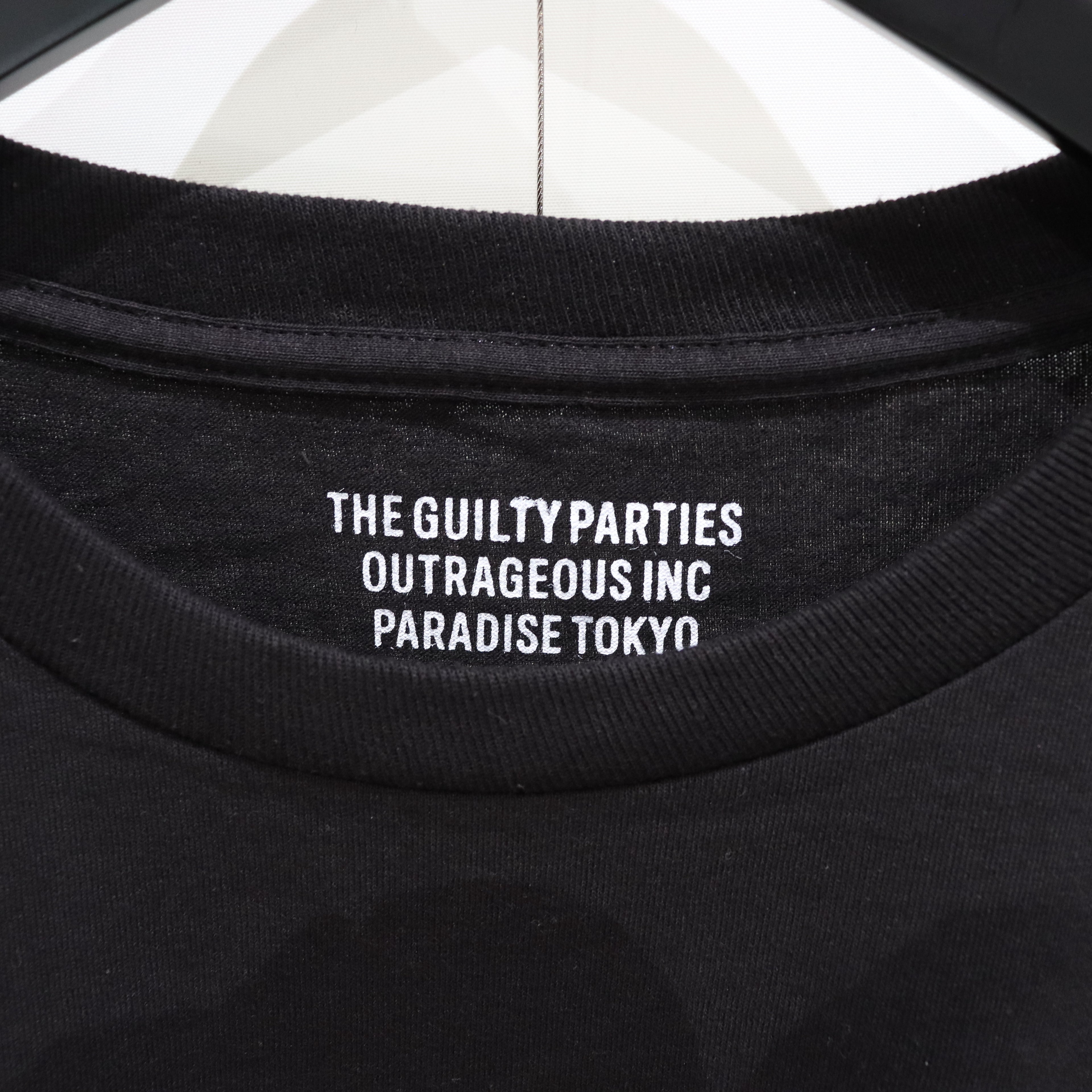 TIM LEHI | CREW NECK LONG SLEEVE T-SHIRT -TYPE 1- #BLACK [23FW-WMT-LT03]