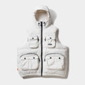 TBKB | DOWN VEST #WHITE [FW23-TBKB04]