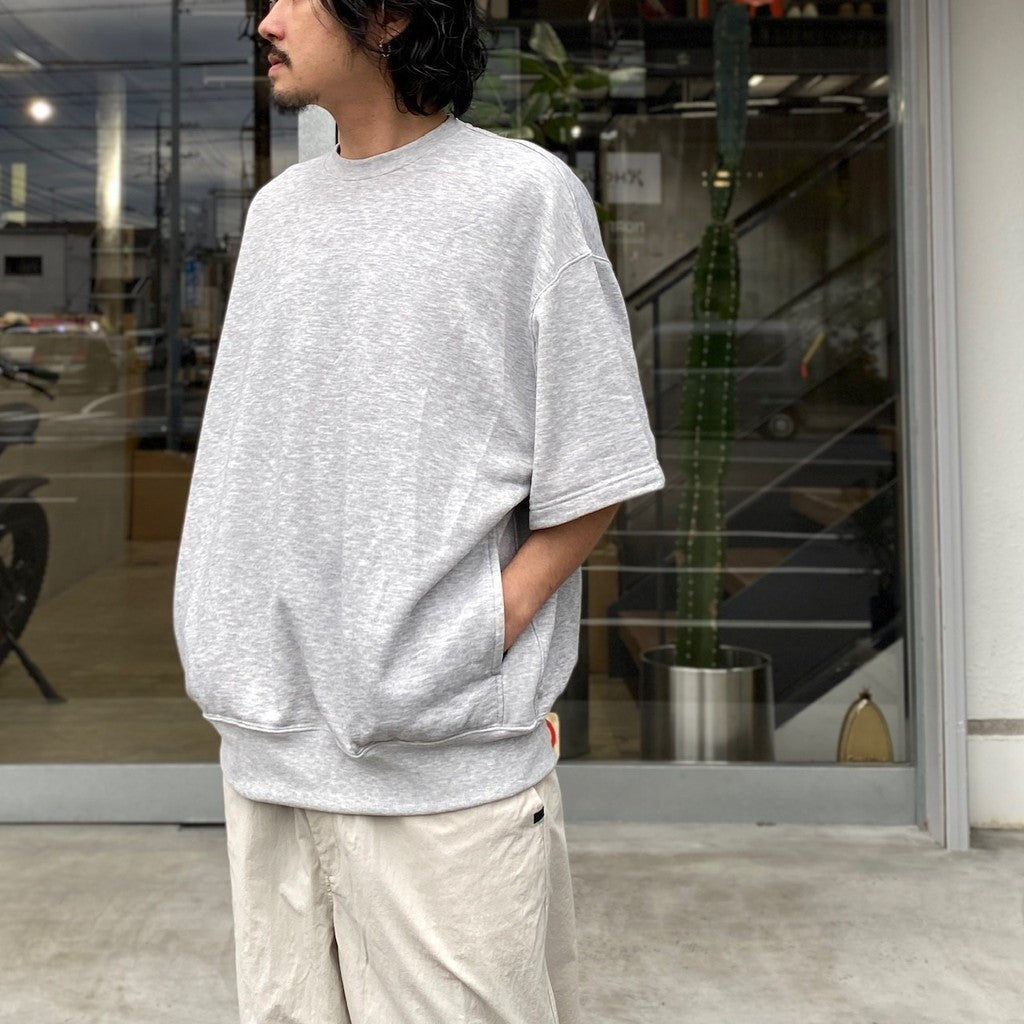 TECH SWEAT CREW S/S #ASH [BE-51024]