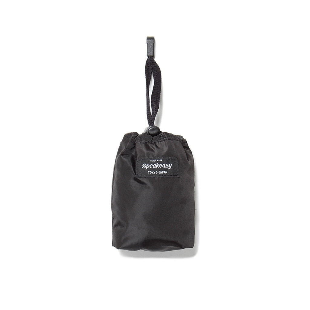 SPEAK EASY | PACKABLE TOTE BAG -TYPE 2- #BLACK [24SS-WMA-BG05]