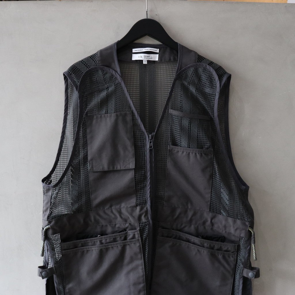 繩網長背心 #CHARCOAL [FSU10241U0001]