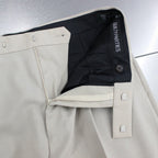 褶襉長褲 - 型號 2- #L-米色 [23SS-WMP-TR05 / 24SSE-WMP-TR02]