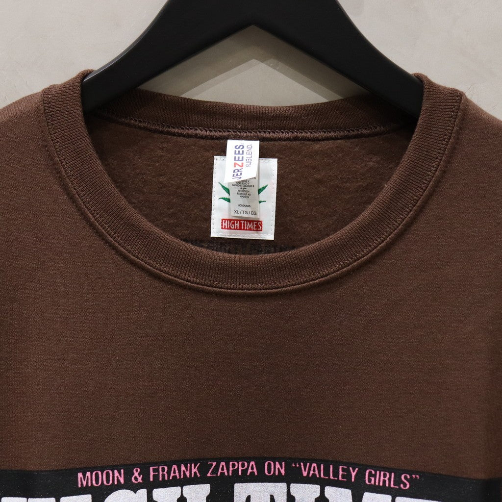 HIGHTIMES | 圓領運動衫 - 類型 1- #BROWN [HIGHTIMES-WM-SS09]