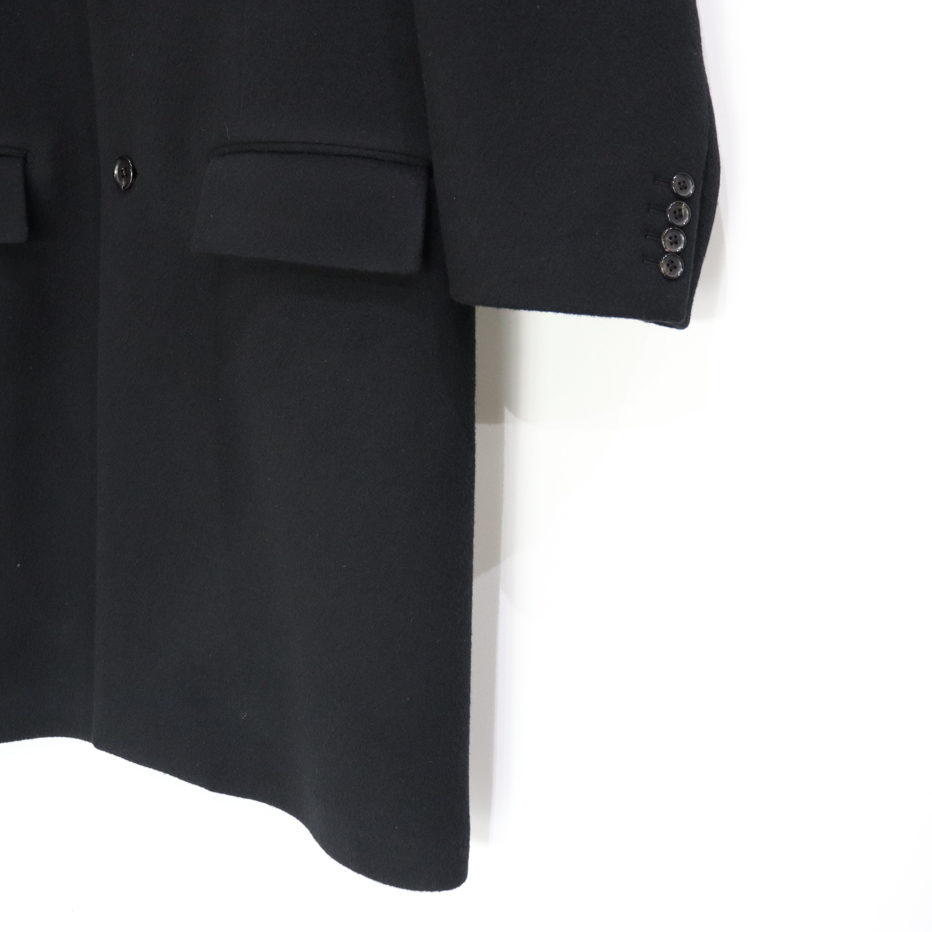 CHESTERFIELD COAT -A- -TYPE 2- #BLACK [23FW-WMO-CO04]