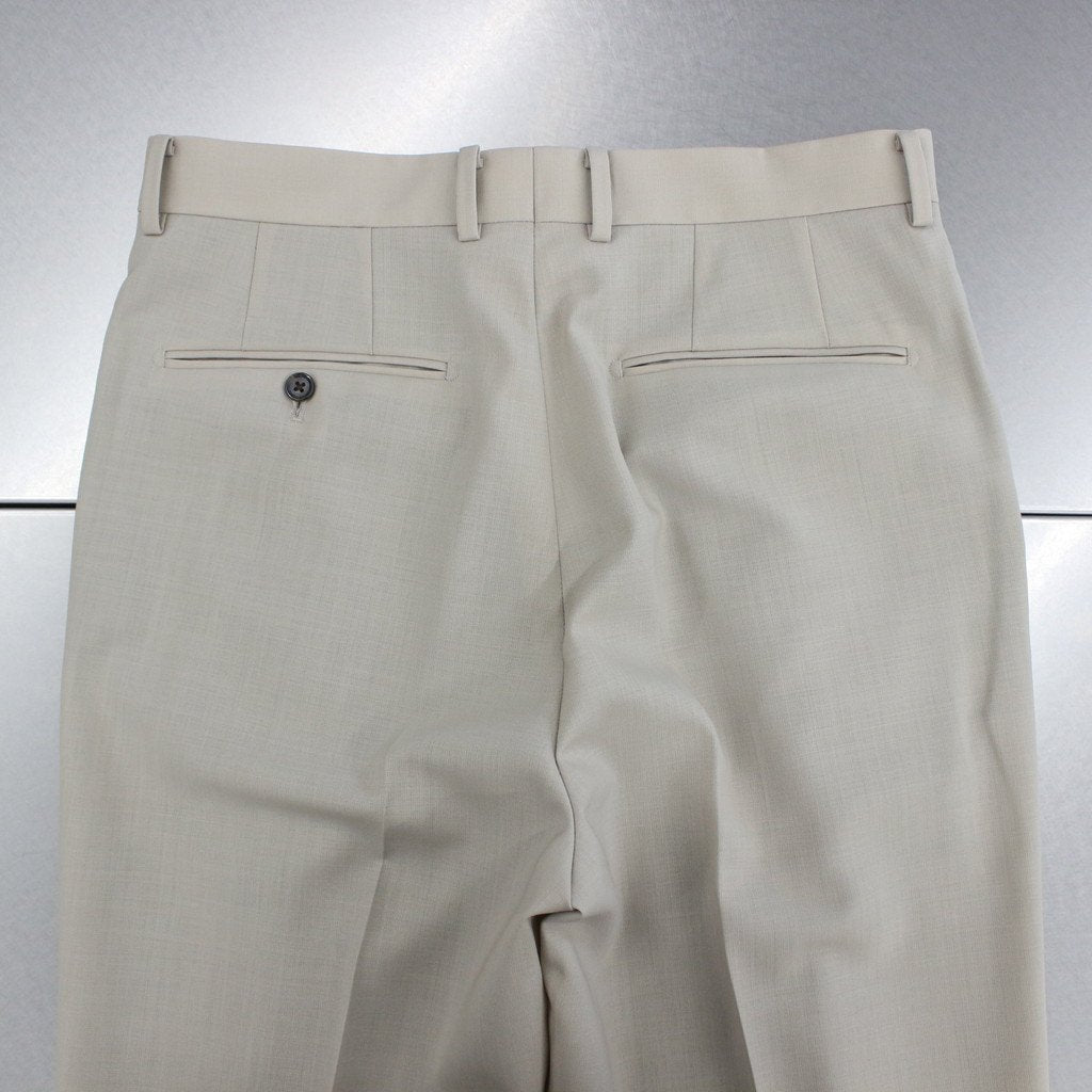 褶襉長褲 - 型號 2- #L-米色 [23SS-WMP-TR05 / 24SSE-WMP-TR02]