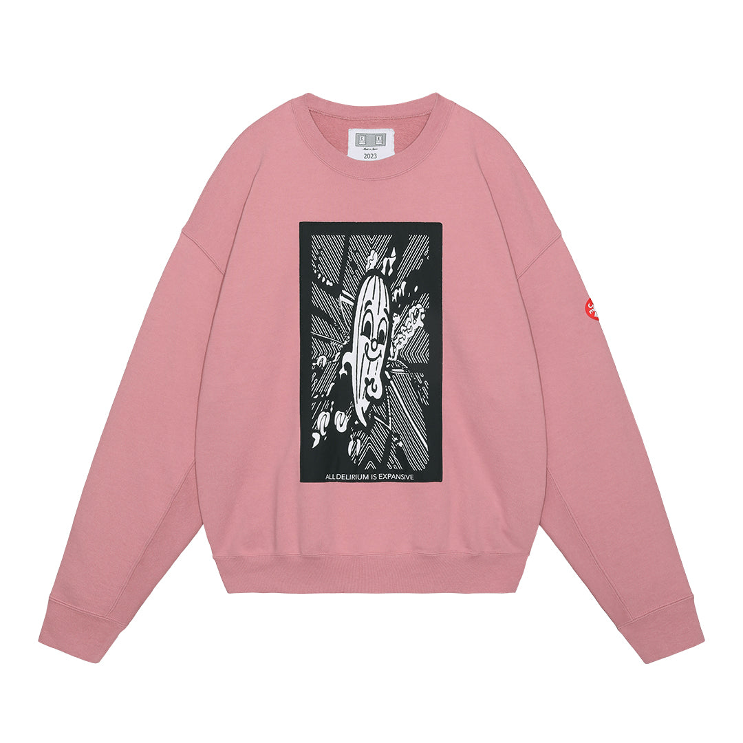 MD DELIRIUM CREW NECK #PINK [CES24CS10]