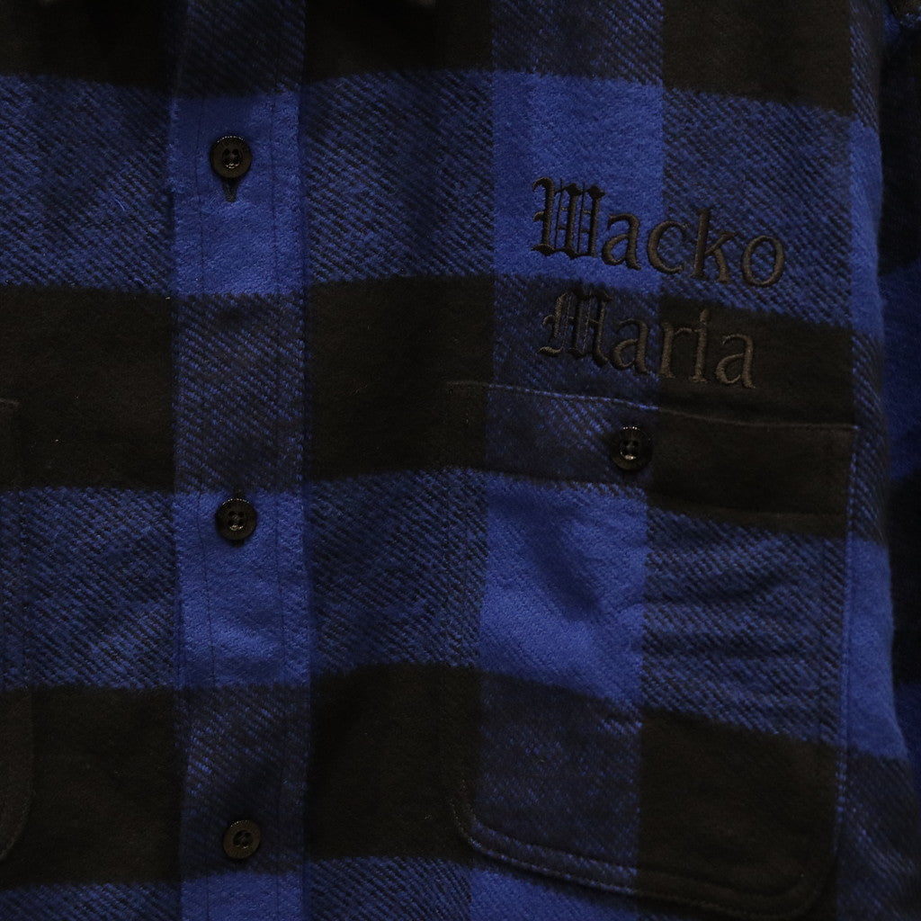 法蘭絨常規領襯衫 - 類型 2- #BLUE [24SSE-WMS-RC02]