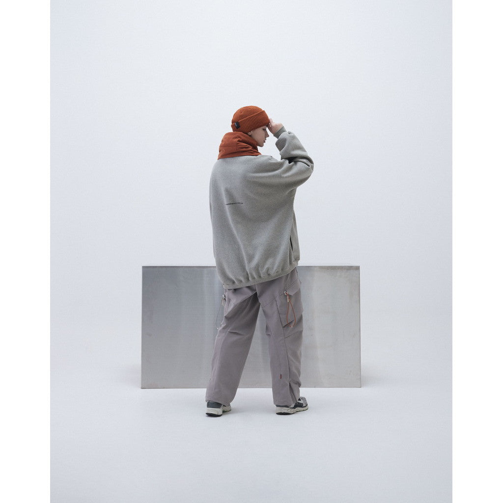 「RE-C01」Ryoiki Exp. 超大圓領毛衣 #M-GRAY [GOOPI-23AW-DEC-03]