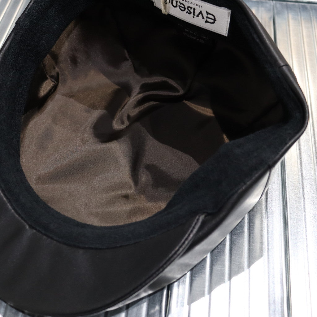 皮革馬爾科姆狩獵#黑色 [23FW-H07]