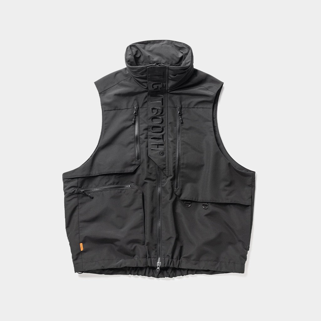 RIPSTOP TACTICAL VEST #BLACK [SS24-JK02]