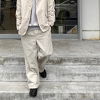 科技輕鬆長褲 #ECRU [BP-33024]