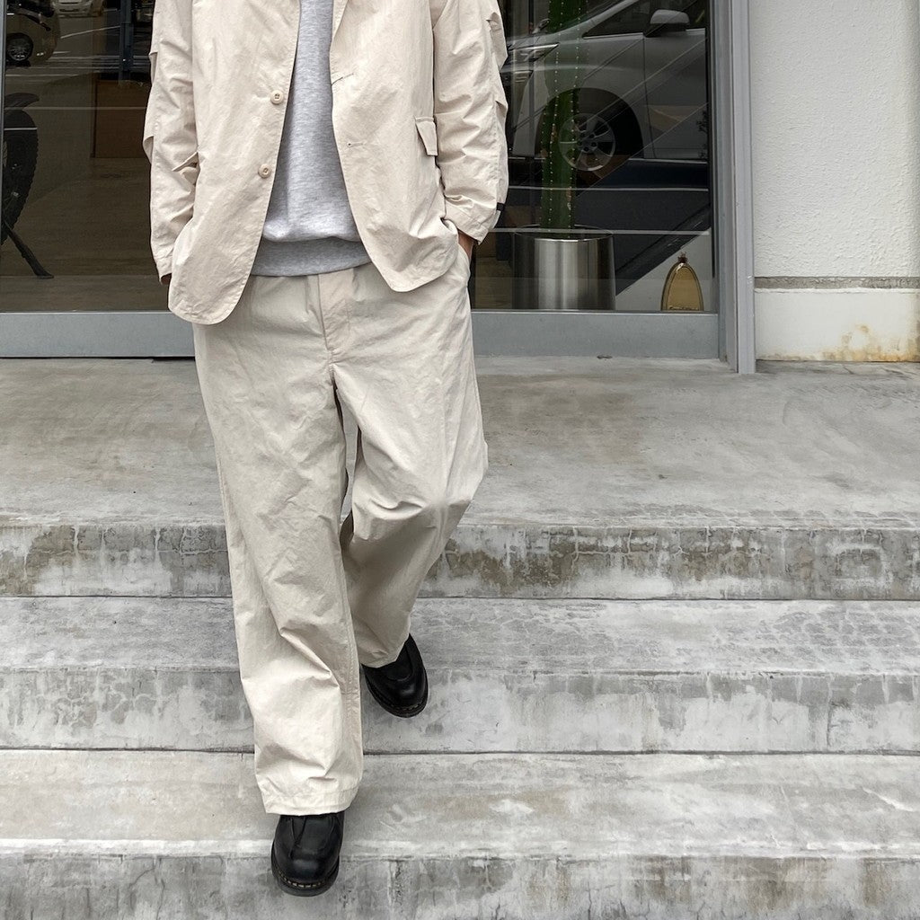 科技輕鬆長褲 #ECRU [BP-33024]